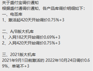 盛付通涨价!今日揭晓!少数几个产品未涨!附应对方法!直属代理商全部成赢家!!(图5) 盛付通涨价!今日揭晓!少数几个产品未涨!附应对方法!直属代理商全部成赢家!!(图5)